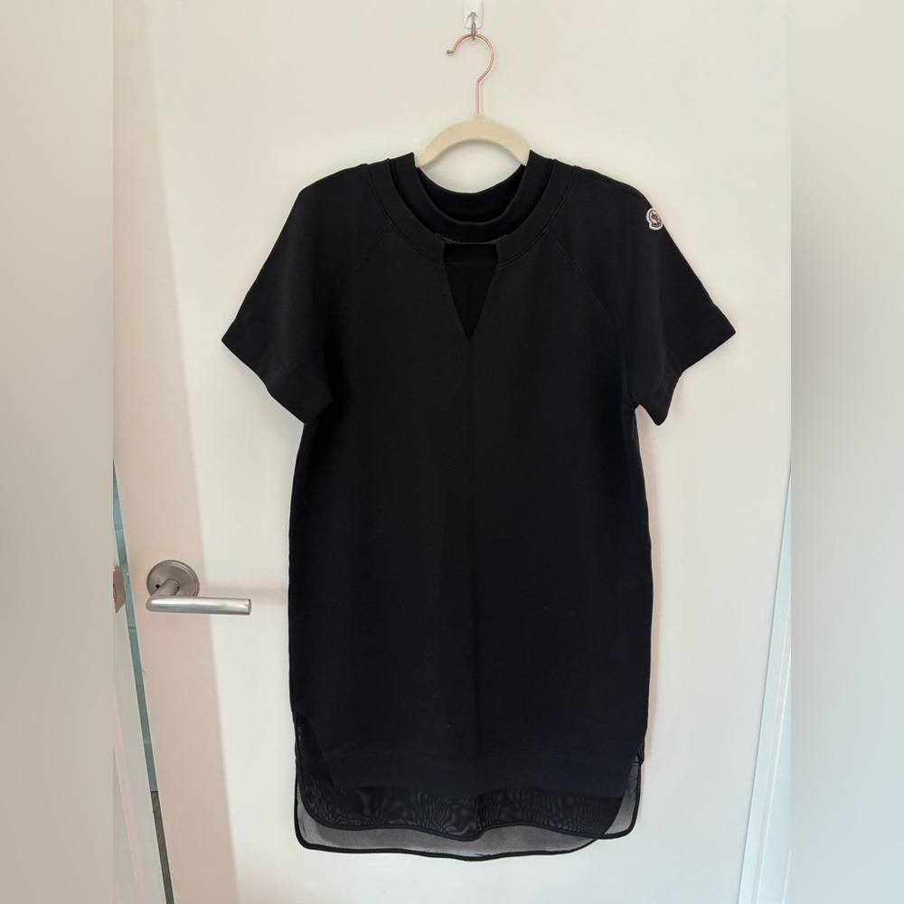Moncler Black Short Sleeve Top
